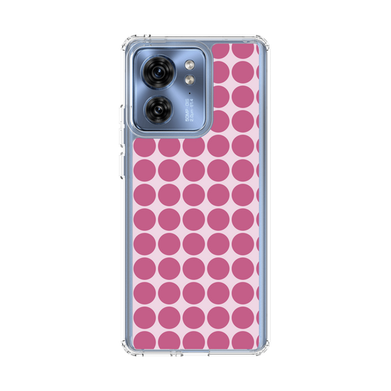スリムプロテクションケース［ Big Dot - Pink ］