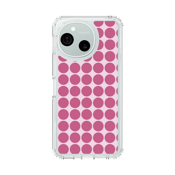 スリムプロテクションケース［ Big Dot - Pink ］
