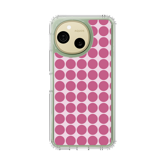 スリムプロテクションケース［ Big Dot - Pink ］