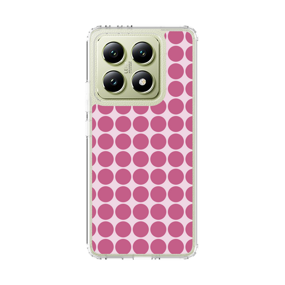 スリムプロテクションケース［ Big Dot - Pink ］