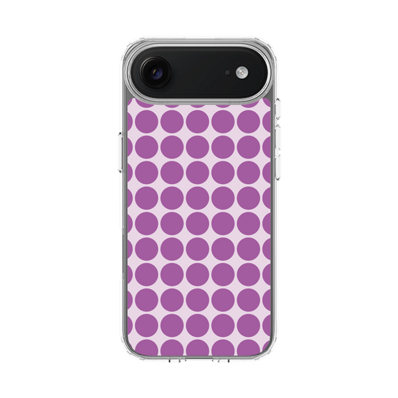 スリムプロテクションケース［ Big Dot - Purple ］