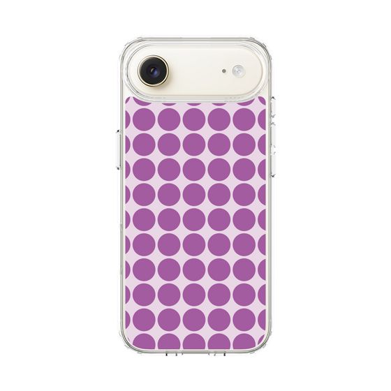 スリムプロテクションケース［ Big Dot - Purple ］