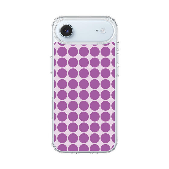 スリムプロテクションケース［ Big Dot - Purple ］