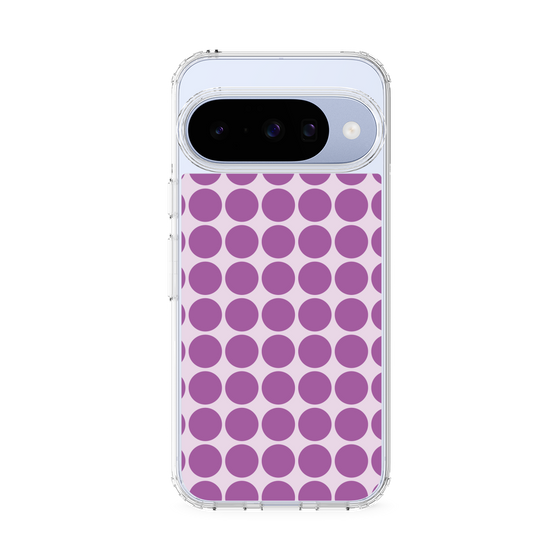 スリムプロテクションケース［ Big Dot - Purple ］