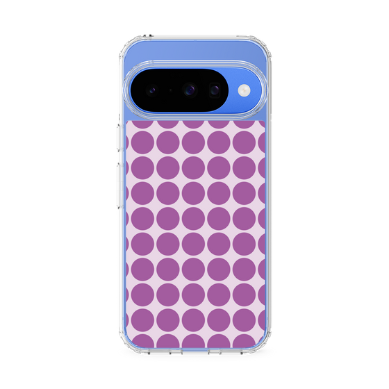 スリムプロテクションケース［ Big Dot - Purple ］