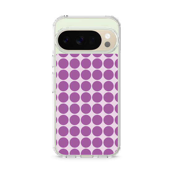 スリムプロテクションケース［ Big Dot - Purple ］