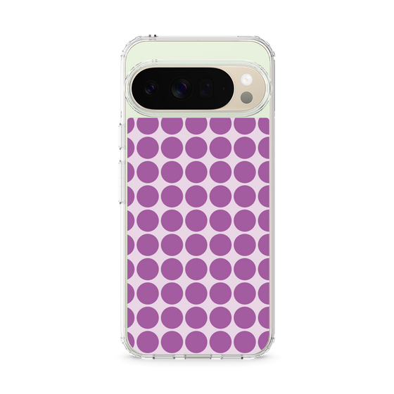 スリムプロテクションケース［ Big Dot - Purple ］