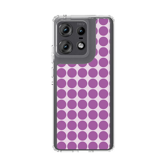 スリムプロテクションケース［ Big Dot - Purple ］