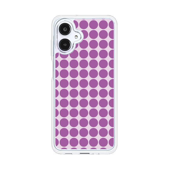 スリムプロテクションケース［ Big Dot - Purple ］