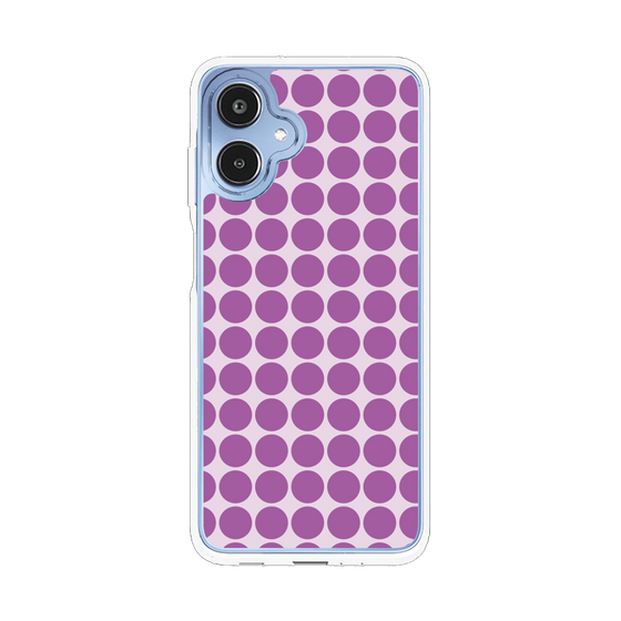 スリムプロテクションケース［ Big Dot - Purple ］