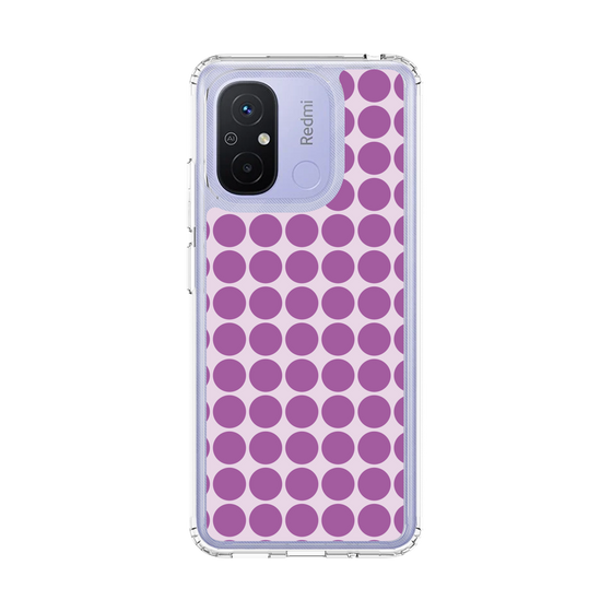 スリムプロテクションケース［ Big Dot - Purple ］