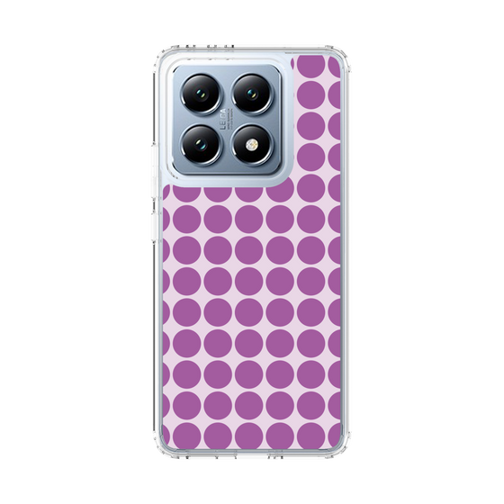 スリムプロテクションケース［ Big Dot - Purple ］