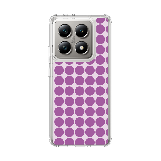 スリムプロテクションケース［ Big Dot - Purple ］