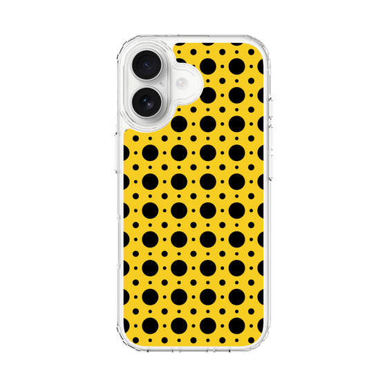 スリムプロテクションケース［ Shower Dot - Yellow ］