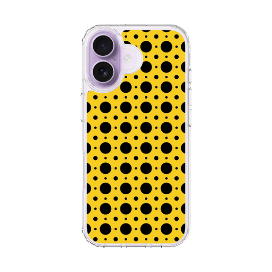 スリムプロテクションケース［ Shower Dot - Yellow ］