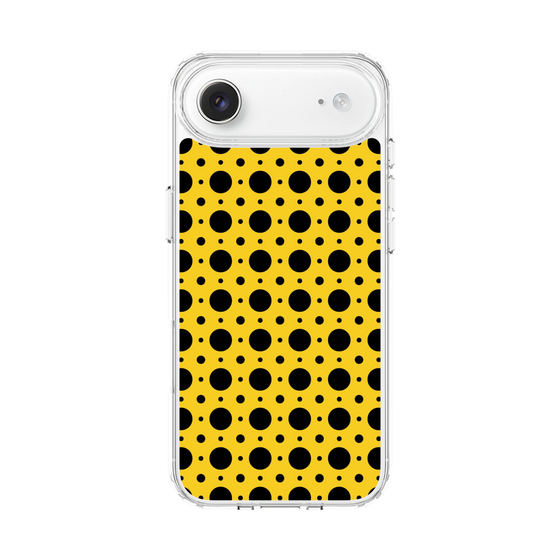 スリムプロテクションケース［ Shower Dot - Yellow ］