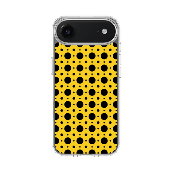 スリムプロテクションケース［ Shower Dot - Yellow ］