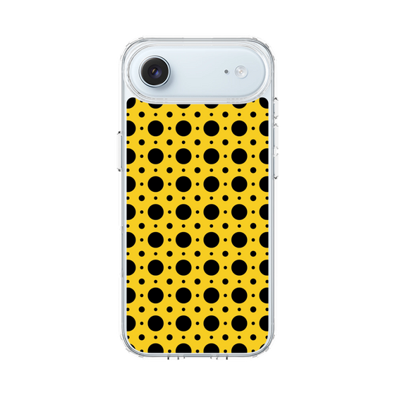 スリムプロテクションケース［ Shower Dot - Yellow ］