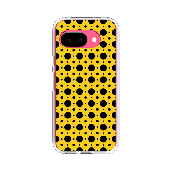 スリムプロテクションケース［ Shower Dot - Yellow ］