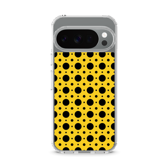 スリムプロテクションケース［ Shower Dot - Yellow ］