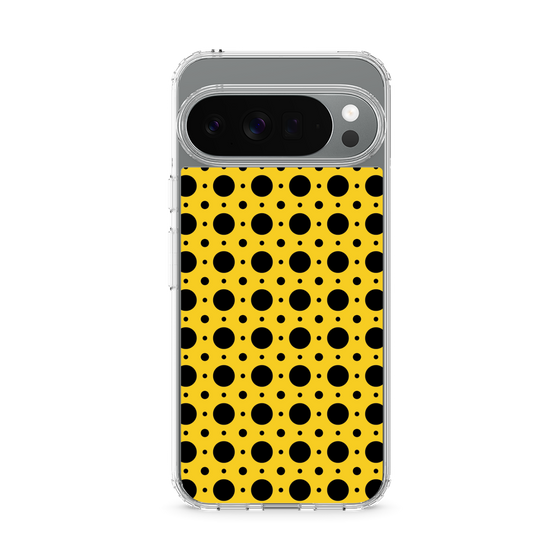 スリムプロテクションケース［ Shower Dot - Yellow ］