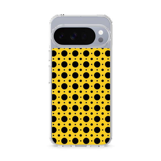スリムプロテクションケース［ Shower Dot - Yellow ］