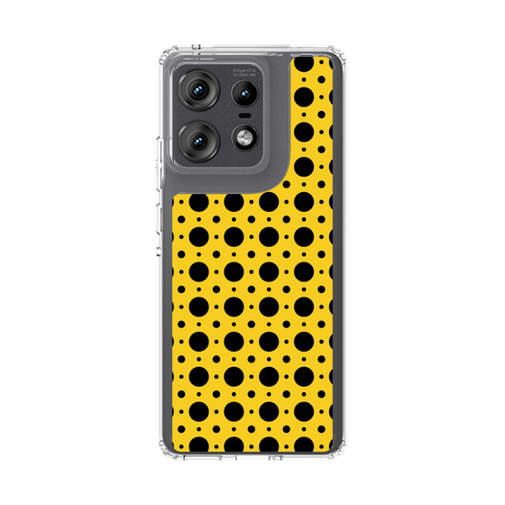 スリムプロテクションケース［ Shower Dot - Yellow ］