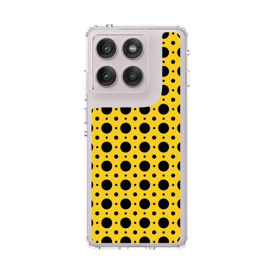 スリムプロテクションケース［ Shower Dot - Yellow ］