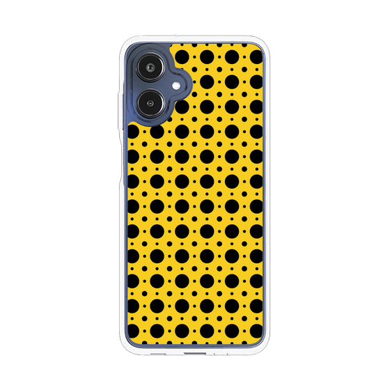 スリムプロテクションケース［ Shower Dot - Yellow ］