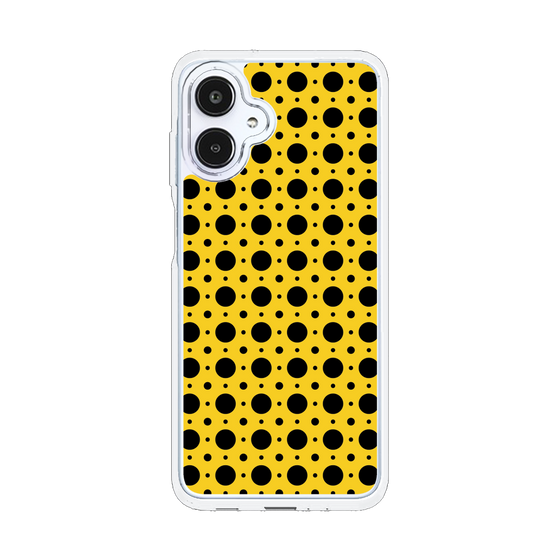 スリムプロテクションケース［ Shower Dot - Yellow ］