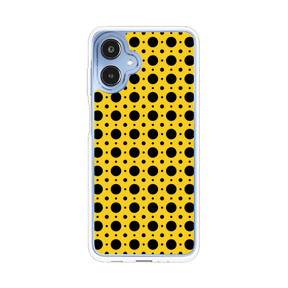 スリムプロテクションケース［ Shower Dot - Yellow ］