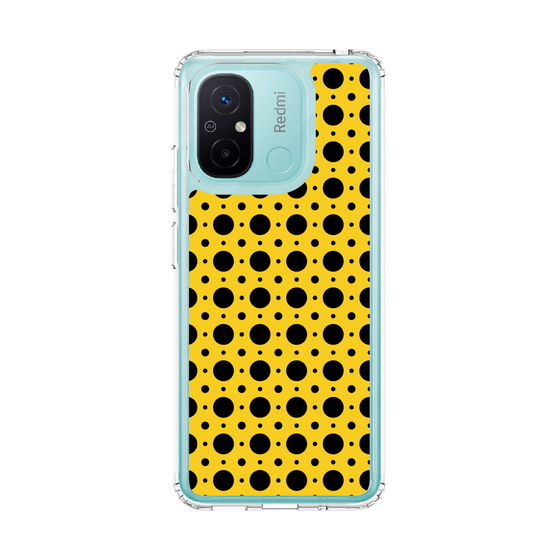 スリムプロテクションケース［ Shower Dot - Yellow ］