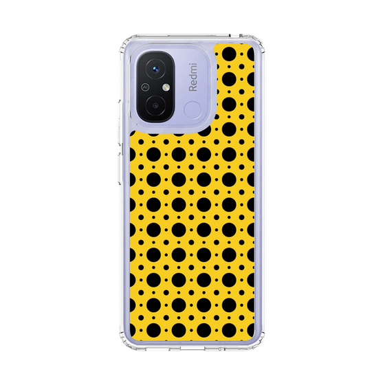 スリムプロテクションケース［ Shower Dot - Yellow ］