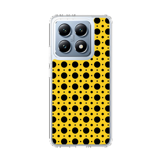 スリムプロテクションケース［ Shower Dot - Yellow ］