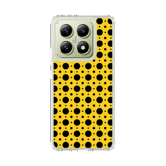 スリムプロテクションケース［ Shower Dot - Yellow ］