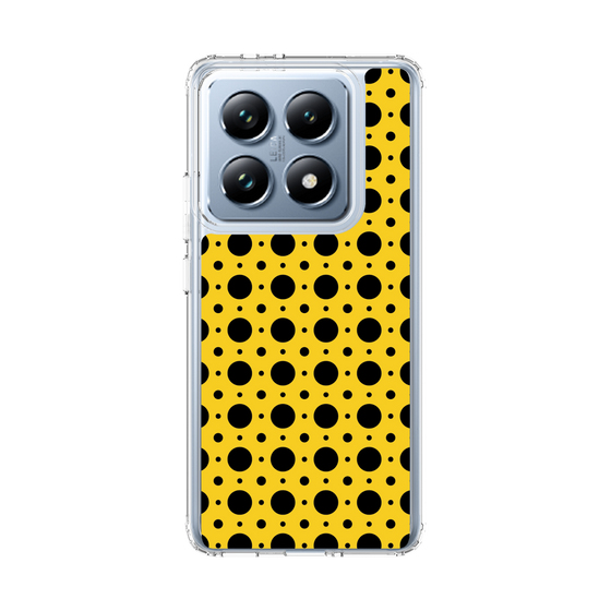 スリムプロテクションケース［ Shower Dot - Yellow ］