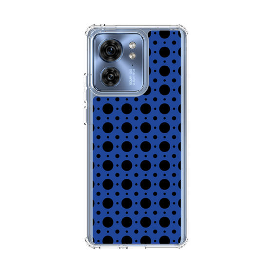 スリムプロテクションケース［ Shower Dot - Blue ］