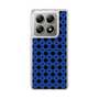 スリムプロテクションケース［ Shower Dot - Blue ］