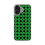 スリムプロテクションケース［ Shower Dot - Green ］