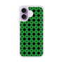 スリムプロテクションケース［ Shower Dot - Green ］
