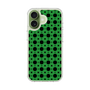 スリムプロテクションケース［ Shower Dot - Green ］