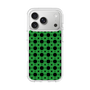 スリムプロテクションケース［ Shower Dot - Green ］