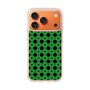 スリムプロテクションケース［ Shower Dot - Green ］