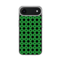 スリムプロテクションケース［ Shower Dot - Green ］