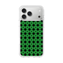 スリムプロテクションケース［ Shower Dot - Green ］