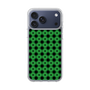 スリムプロテクションケース［ Shower Dot - Green ］