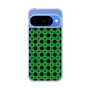 スリムプロテクションケース［ Shower Dot - Green ］
