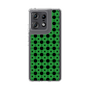 スリムプロテクションケース［ Shower Dot - Green ］