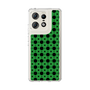 スリムプロテクションケース［ Shower Dot - Green ］