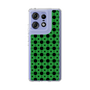 スリムプロテクションケース［ Shower Dot - Green ］